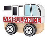 Auto drewniane Ambulans do składania Układanka Trefl