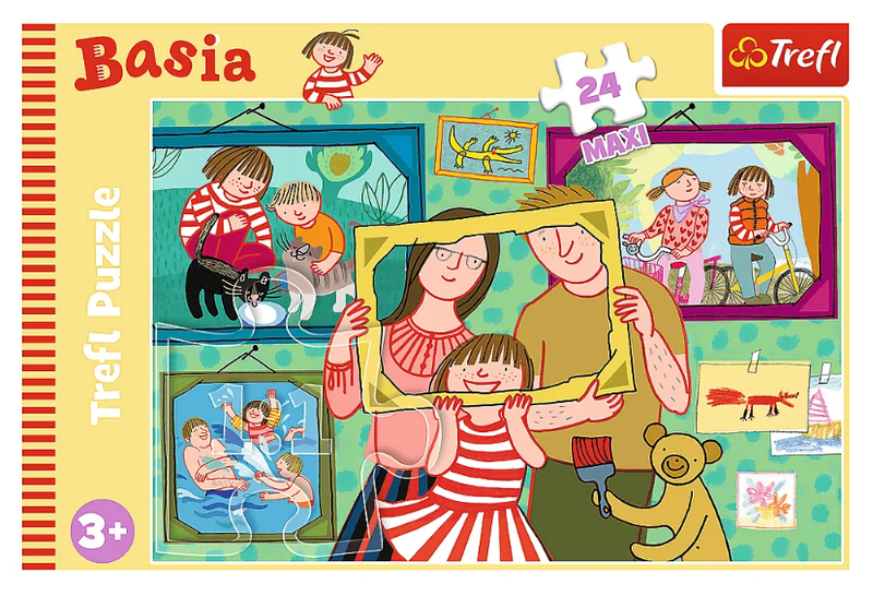 Puzzle 24 Maxi Basia i jej dzień Trefl