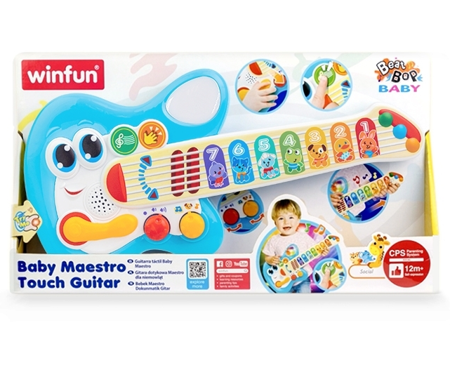 Gitara dotykowa Baby Maestro dla niemowląt Winfun