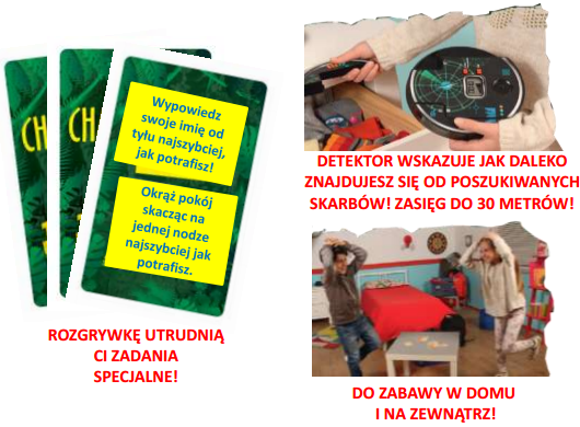 Wykrywacz skarbów detektor gra Epee 