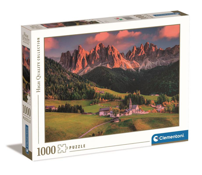 Puzzle Clementoni 1000 HQ Magical Dolomites 