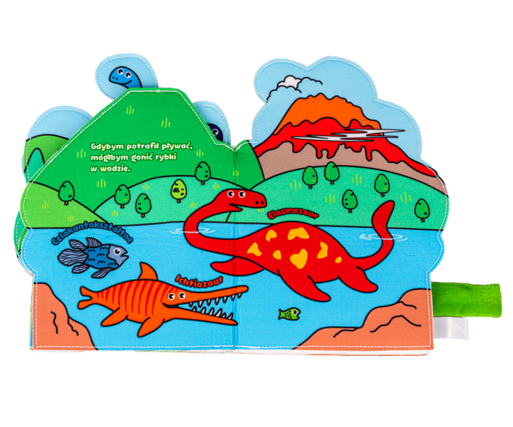 Książeczka Świat Dinozaurów Jolly Baby Dumel