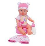 Lalka New Born Baby Bobas z ubrankami 30 cm Simba