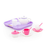 Zestaw naczyń Alisa z tacą na 2 osoby 13 el. 58959