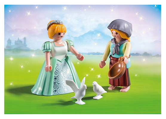 Playmobil 6843 Duo Pack Księżniczka i Służebna