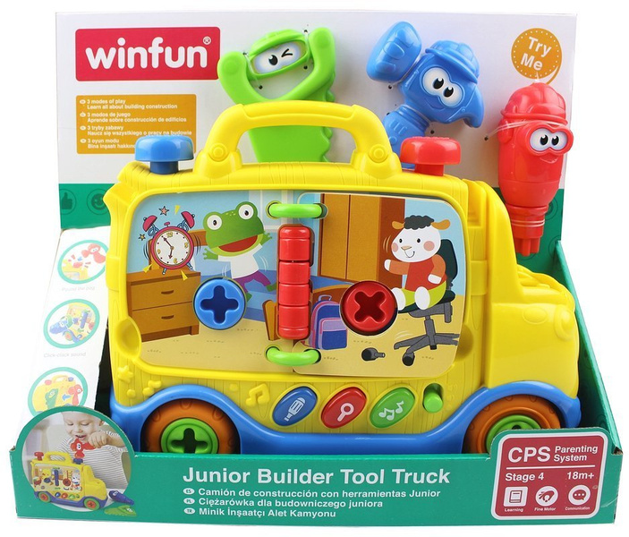 Ciężarówka dla budowniczego Juniora Smily Play