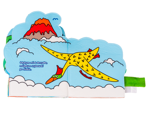 Książeczka Świat Dinozaurów Jolly Baby Dumel