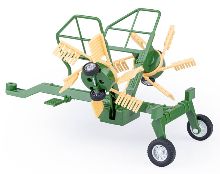 Agro Pojazdy Traktor RC + zgrabiarka Dumel czerwony