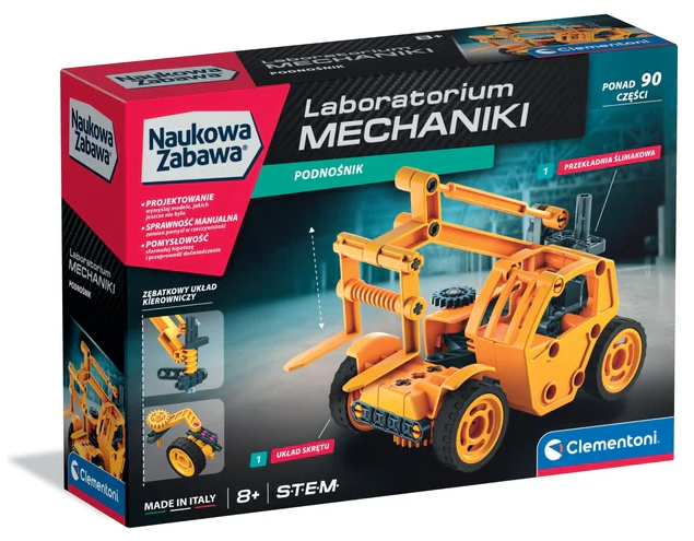 Laboratorium Mechaniki - Podnośnik teleskopowy Clementoni