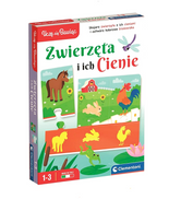 Gra edukacyjna Uczę się Bawiąc Zwierzęta i cienie