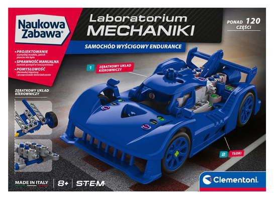 Laboratorium Mechaniki Auto Wyścigowe Endurance Clementoni