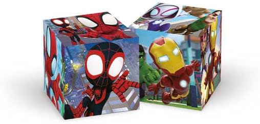Cubi Klocki obrazkowe 6 el. Spidey Clementoni