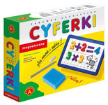 Cyferki magnetyczne z tablicą Alexander