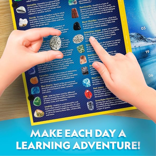 Kalendarz Adwentowy National Geographic Kamienie Szlachetne