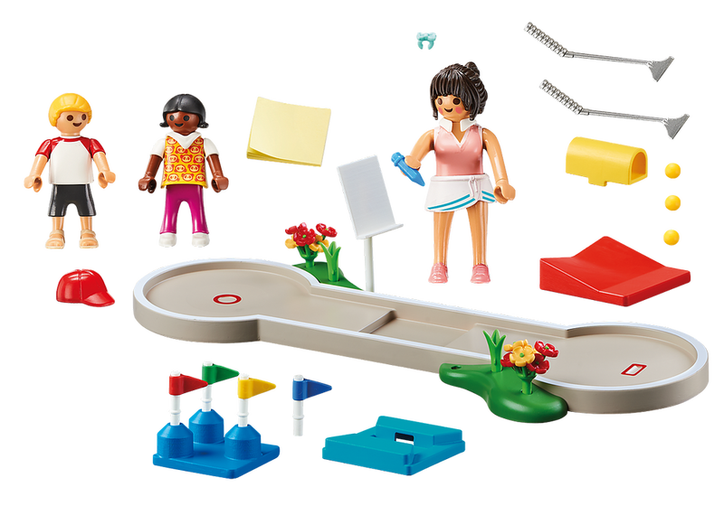 Playmobil 70092 Family Fun Minigolf Pole golfowe