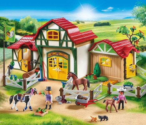Playmobil 6926 Country  Duża stadnina koni
