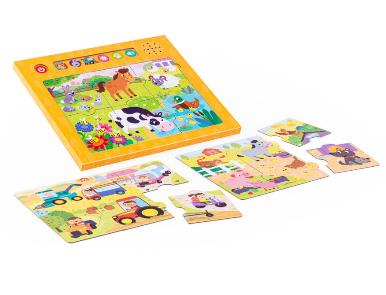 Puzzle Dźwięki wokół nas Wieś Dumel Discovery
