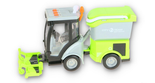 Auto Zamiatarka śmieciarka 2kolory