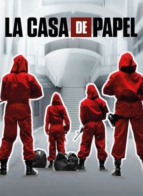 Puzzle 1000 Netflix Dom z papieru 39532 Clementoni