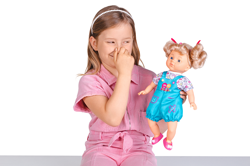 Lalka Natalia Psotnica bobas 36 cm