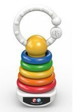 Grzechotka piramidka z kółek DFR09 Fisher Price