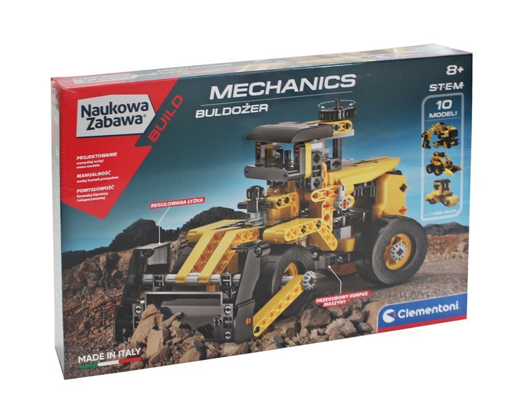 Laboratorium mechaniki Buldożer Clementoni 50633