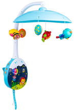 Karuzela Projektor sensory do łóżeczka Dumel