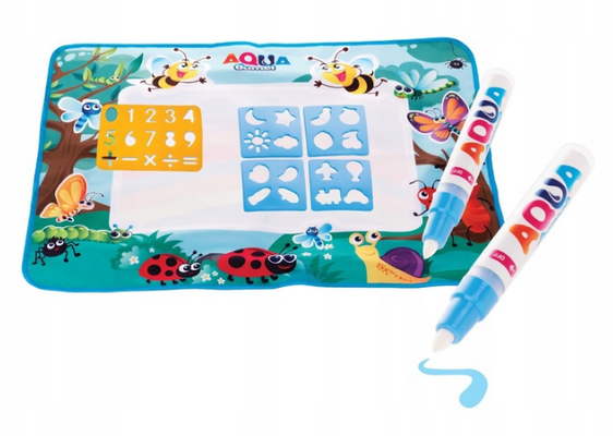 Mata wodna Aqua duża Kolorowa Łąka XXL malowanie wodą Dumel Discovery