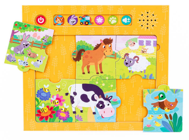 Puzzle Dźwięki wokół nas Wieś Dumel Discovery