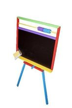 Tablica kolorowa  kredowa Stojąca  z Liczydłem