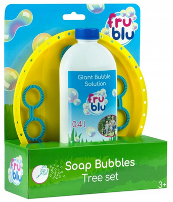 Fru Blu Bańki mydlane Zestaw Drzewko + płyn 0,4L