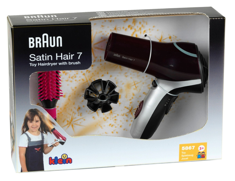 Klein 5867 Braun Suszarka do włosów dla dzieci z akcesoriami