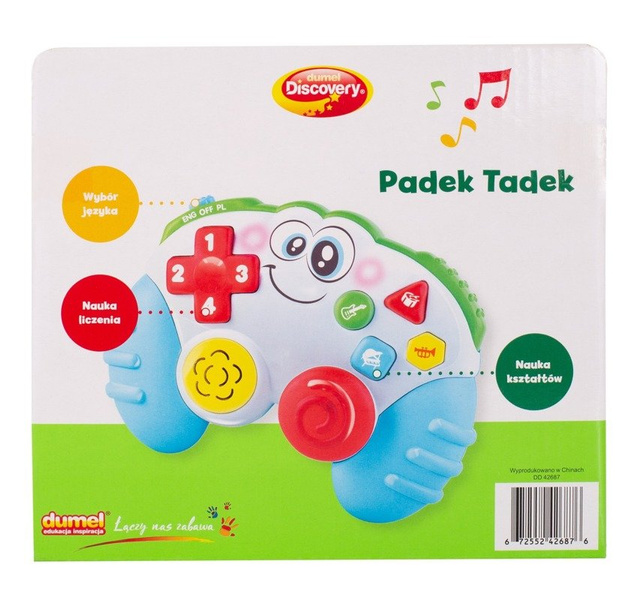 Padek Tadek edukacyjny dwujęzyczny Dumel Discovery