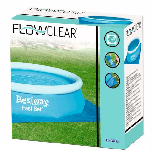 Mata pod basen 335x335cm folia Bestway 58001