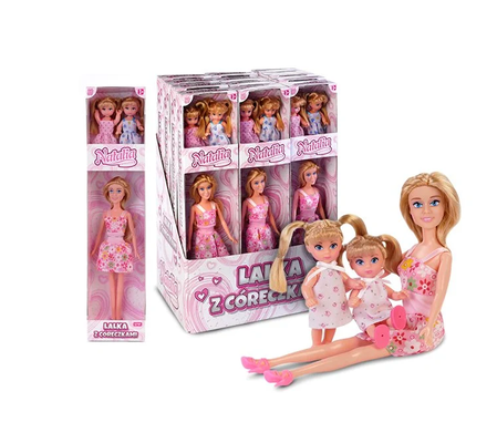 Lalka Natalia z córeczkami Artyk 122750