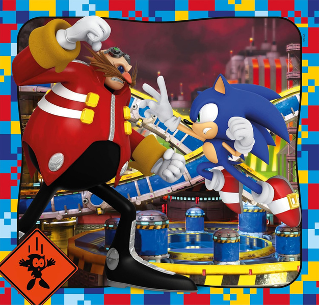Puzzle 3x48 Super Kolor Sonic Clementoni