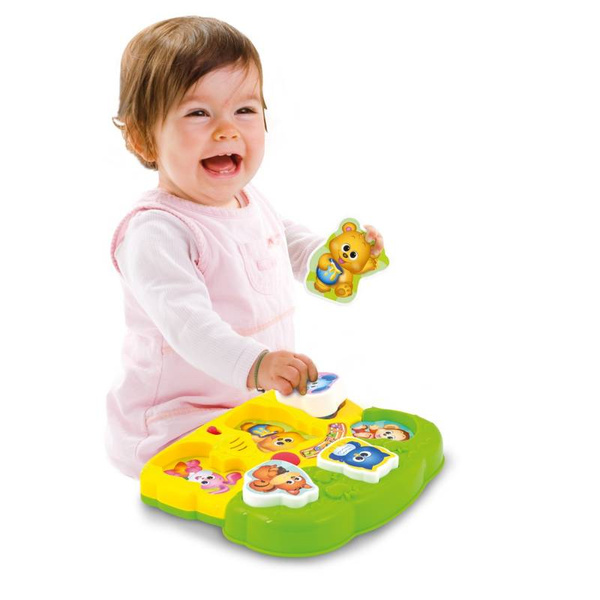 Zwierzaczkowe Puzzle Światełka Dźwięk Smily Play