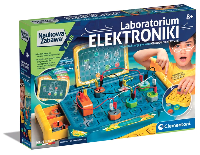 Naukowa Zabawa Laboratorium Elektroniki Clementoni