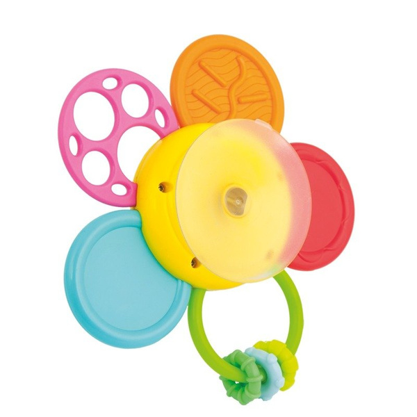 Grzechotka Stokrotka Przyssawka Smily Play