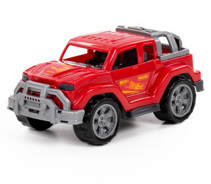 Samochód Legionista Jeep  84675 czerwony