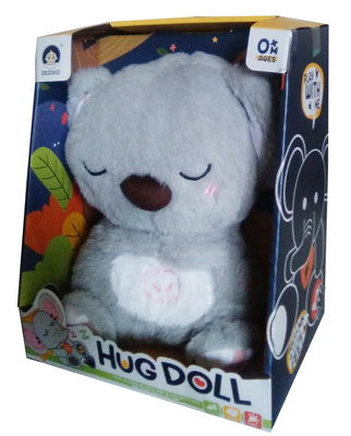 Miś Koala pluszowy z funkcją spania Projektor uspokajacz