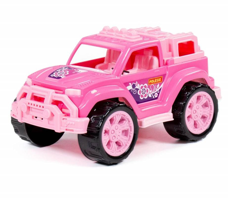 Samochód Legionista Jeep Polesie 87584 różowy