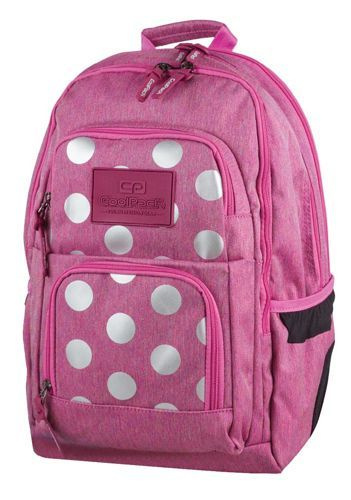 Plecak szkolny Coolpack Unit 26l Różowy w kropki