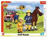 Puzzle Ramkowe Strażak Sam 25el. Trefl