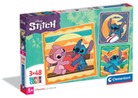 Puzzle 3x48 Super Kolor Stitch Clementoni