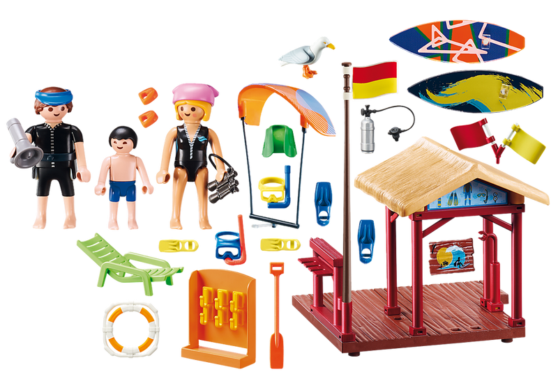 Playmobil Family Fun 70090 Szkółka sportów wodnych