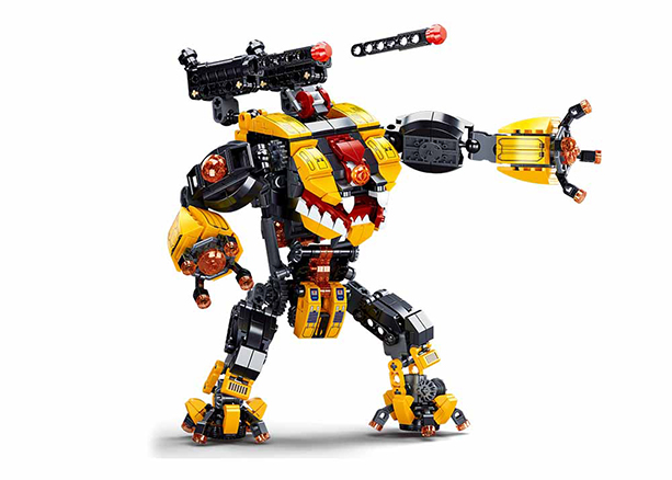 Klocki Sluban Kosmiczna Wojna Robota 668 el.