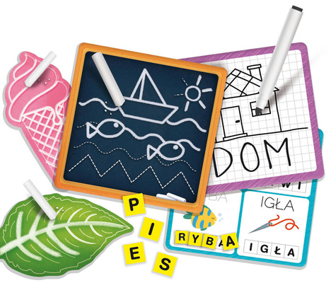 Lisciani Montessori Tablice edukacyjne Pisanie