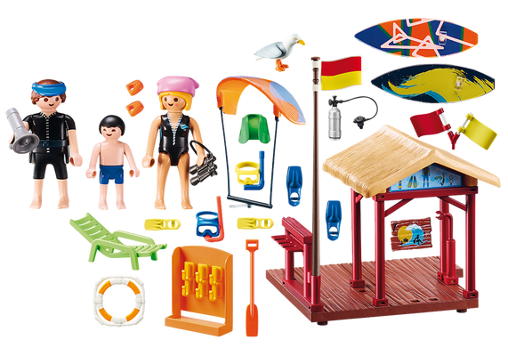 Playmobil Family Fun 70090 Szkółka sportów wodnych