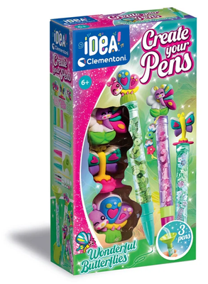 Clementoni Idea Mini Fabryka Długopisów Motylki